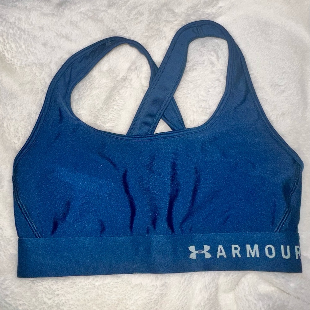 Under Armour Women's Blue Sports Bra